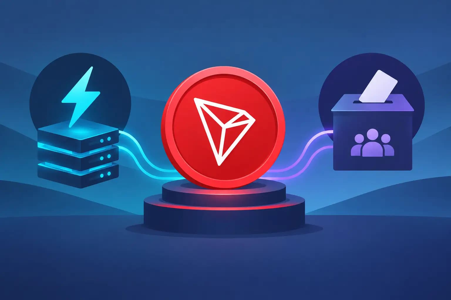 TRON Staking for Energy and Voting Power