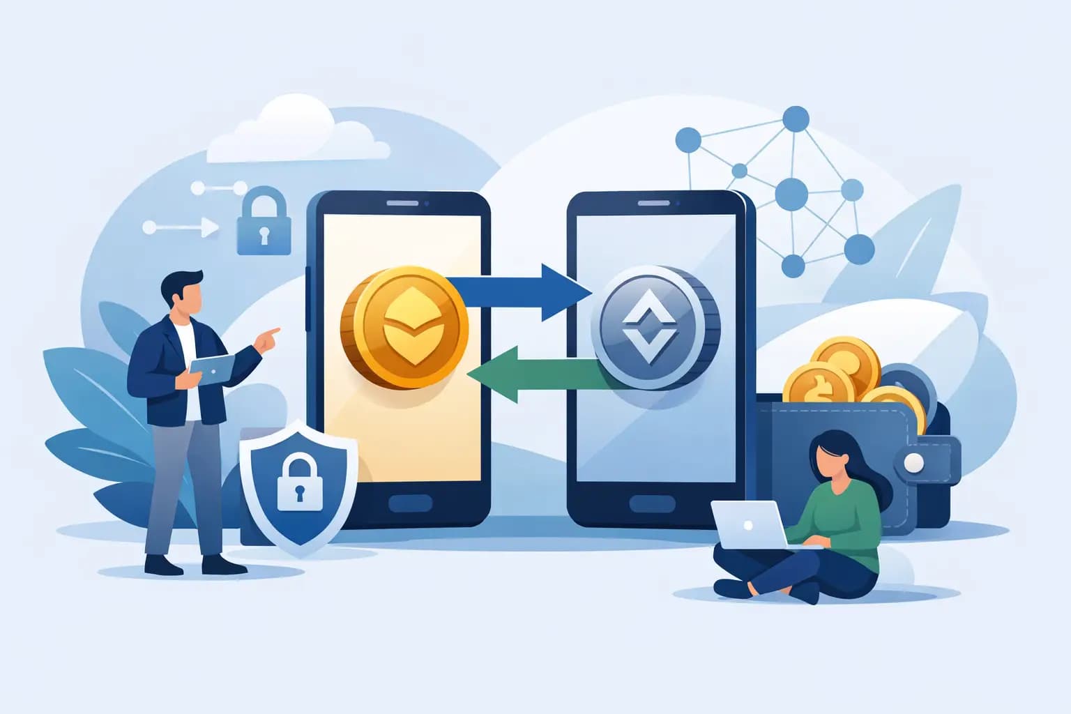 How a Non Custodial Crypto Swap Works