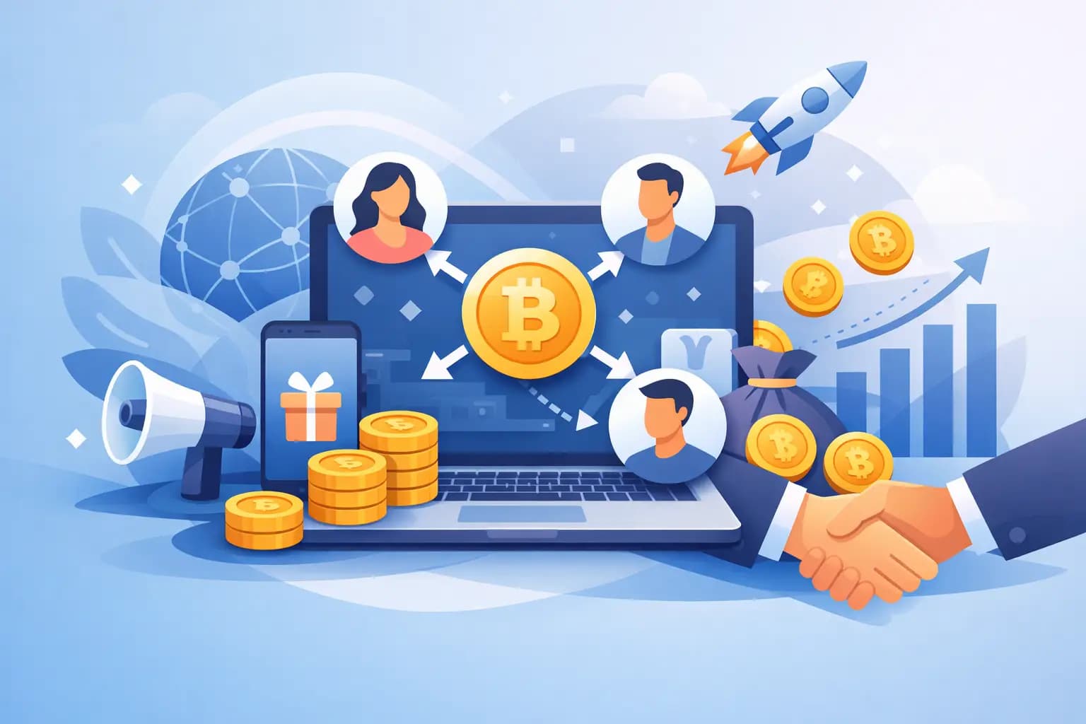 How a Crypto Referral Program Platform Wins