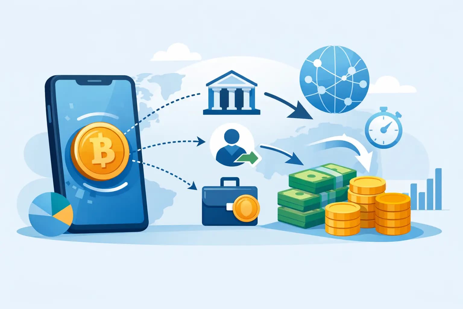 Crypto Payout Routing Example for Faster Settlements